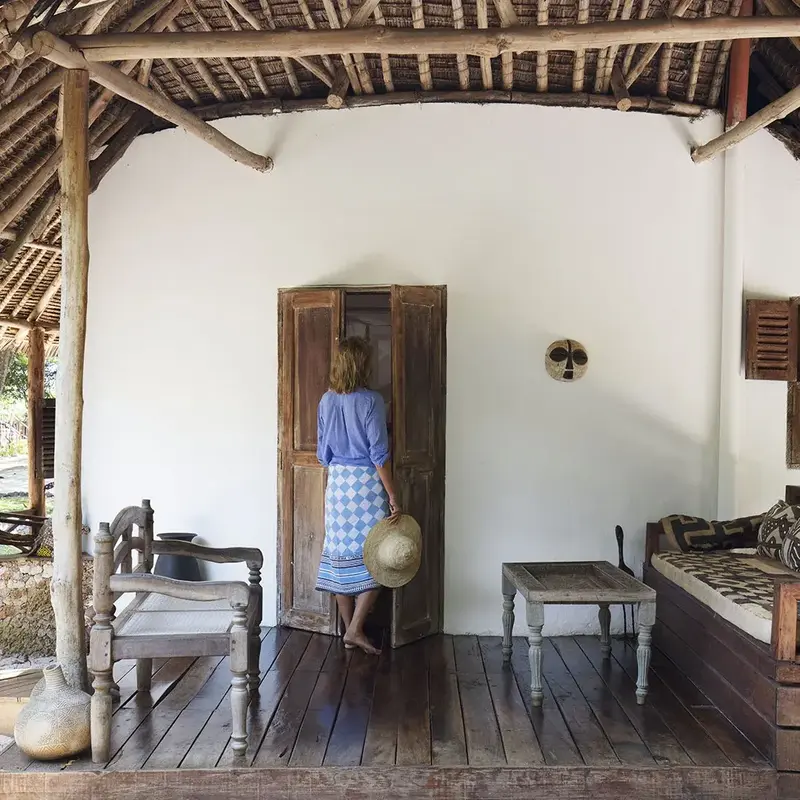 Cottage de estilo costero africano en Kinondo Kwetu, Kenia