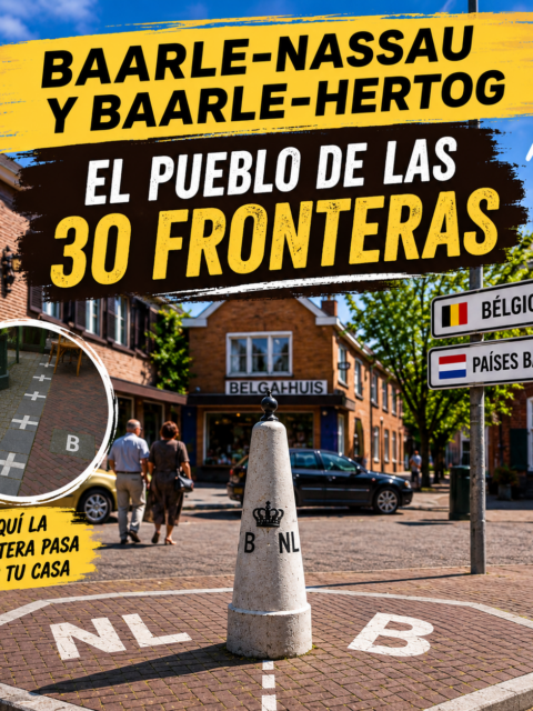 Portada ilustrada: Baarle-Nassau y Baarle-Hertog, el pueblo de las 30 fronteras