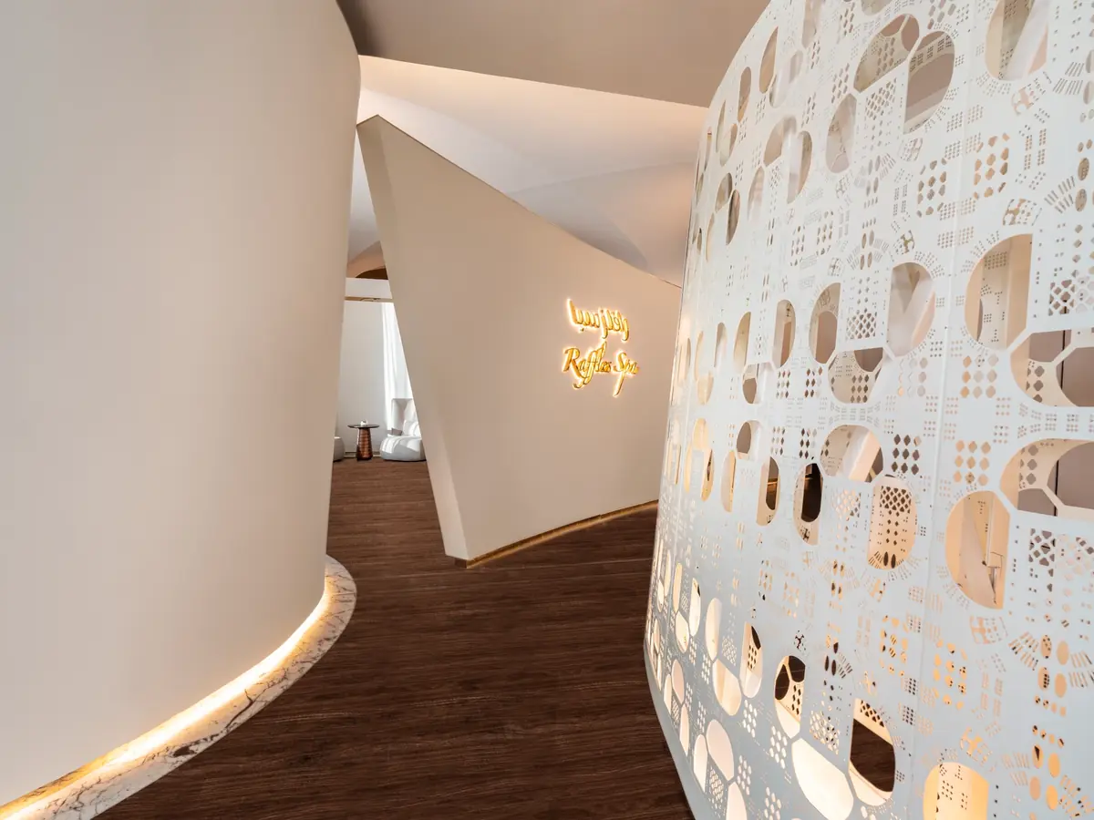 Zona de bienestar y spa de Raffles Doha